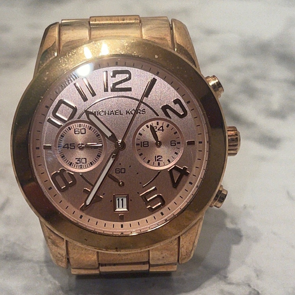 Michael Kors Rose Gold Stainless Steel watch